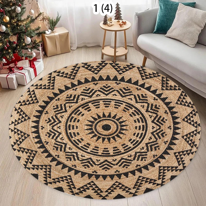 Circular Carpet Outdoor Courtyard Carpet Decorative Carpets - Size Reference