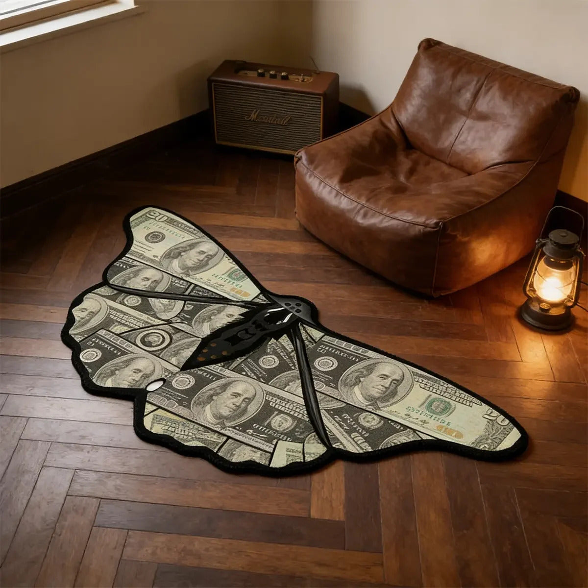 Retro butterfly shaped irregular carpet Home decoration carpets - Additional View 2