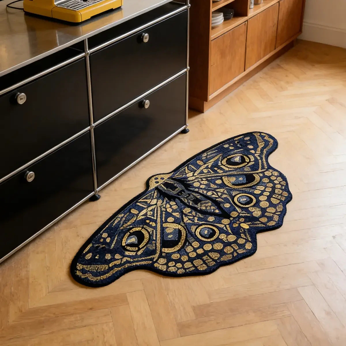 Retro butterfly shaped irregular carpet Home decoration carpets - Additional View 2