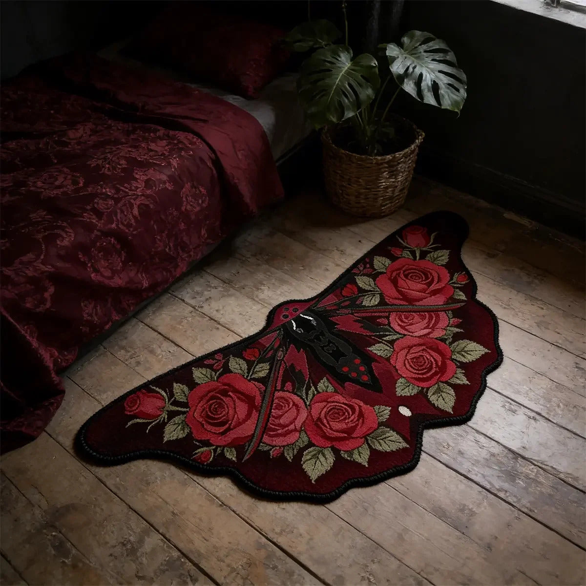 Retro butterfly shaped irregular carpet Home decoration carpets - Dimensions