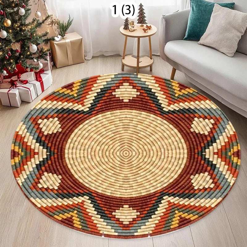 Circular Carpet Outdoor Courtyard Carpet Decorative Carpets - Dimensions