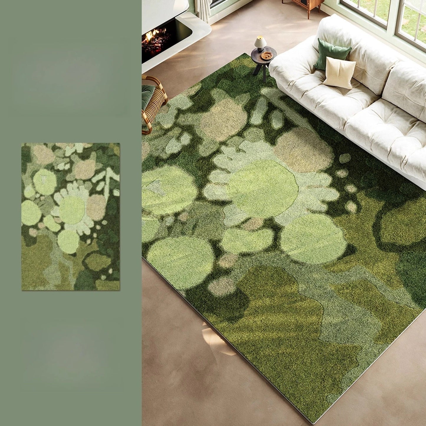 Living room carpets washable lounge area soft floor mat - Additional View 2