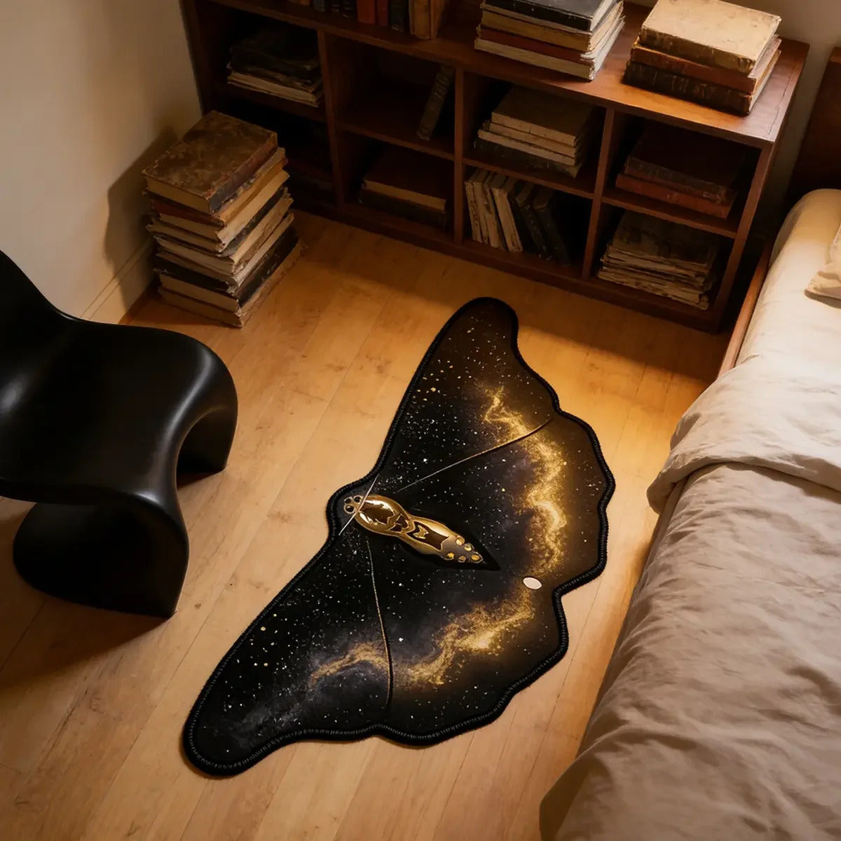 Retro butterfly shaped irregular carpet Home decoration carpets - Additional View 2