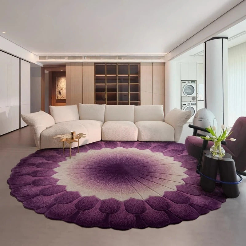 Modern style bedroom decorative carpets thick floor mat for home use