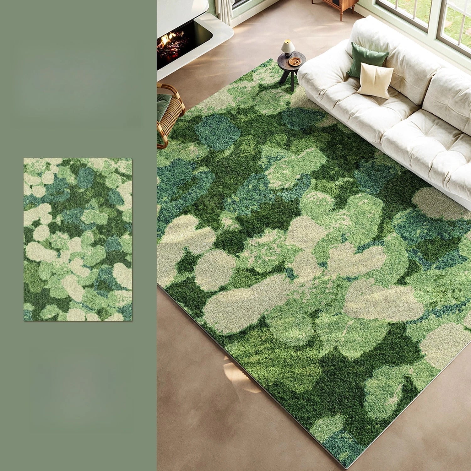 Living room carpets washable lounge area soft floor mat - Additional View 2
