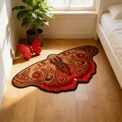 Retro butterfly shaped irregular carpet Home decoration carpets - Additional View 2