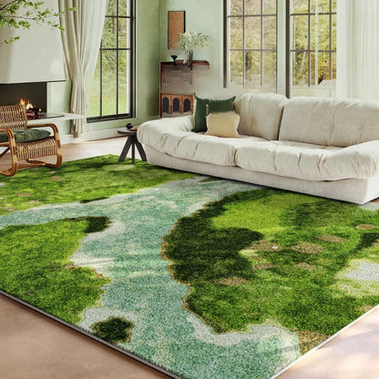 Living room carpets washable lounge area soft floor mat