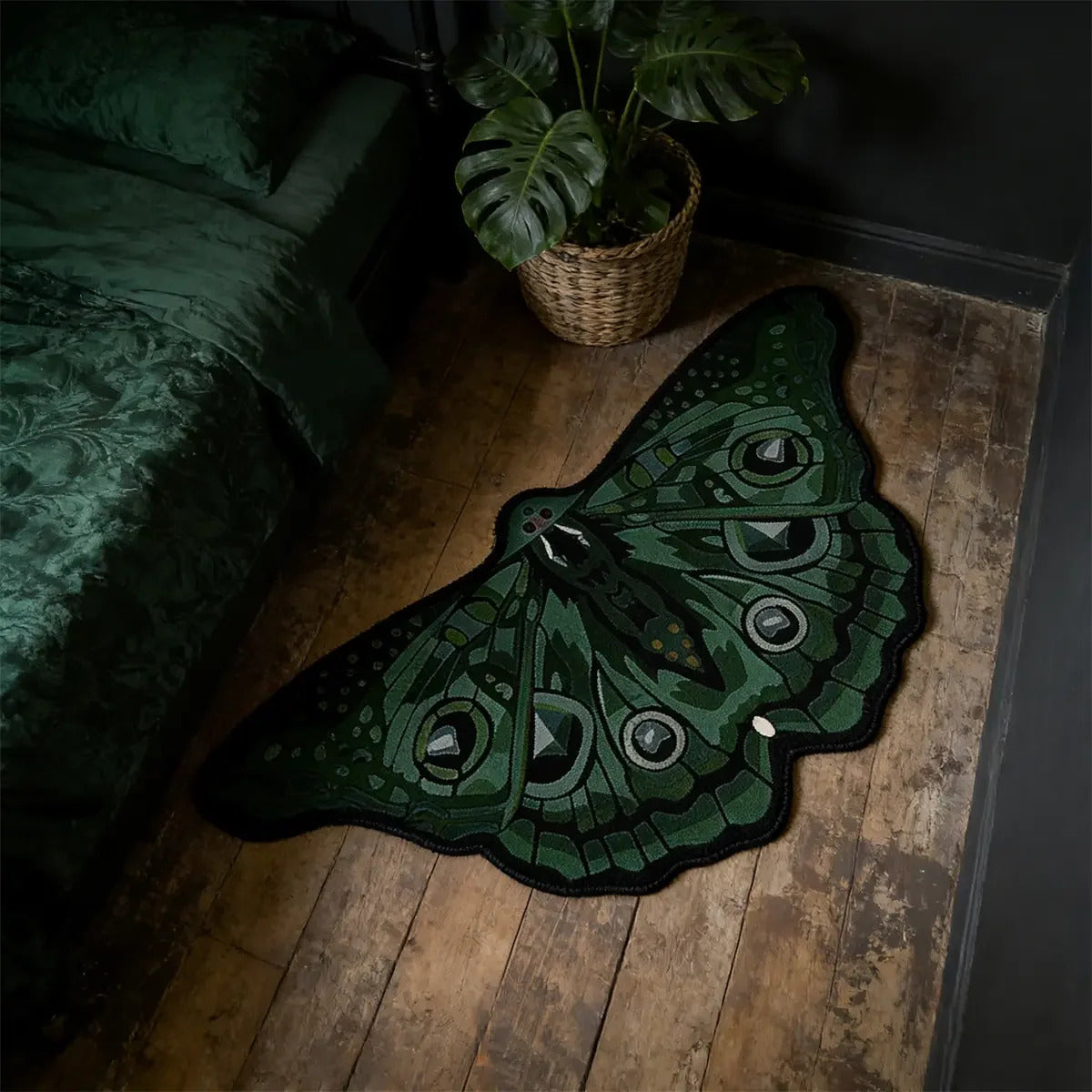 Retro butterfly shaped irregular carpet Home decoration carpets - Additional View 2