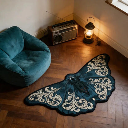 Retro butterfly shaped irregular carpet Home decoration carpets