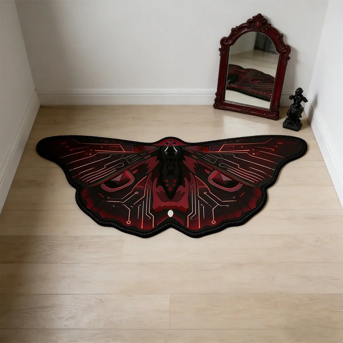 Retro butterfly shaped irregular carpet Home decoration carpets - Additional View